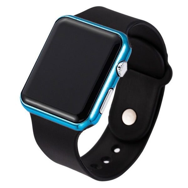 Reloj deportivo a la moda LED de lujo para hombre, reloj Digital Militar deportivo resistente al agua para mujer, reloj Militar femenino