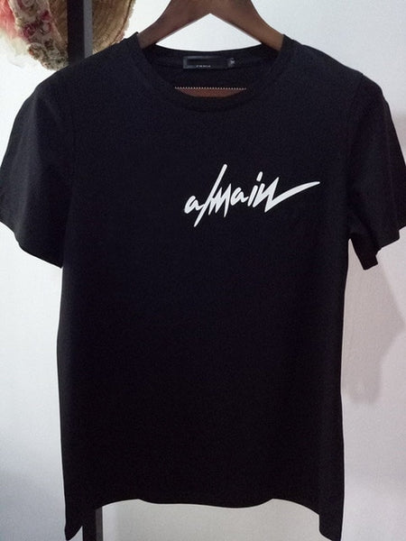 تي شيرت نسائي صيفي جديد 2020 تي شيرت قطني مطبوع عليه حروف تي شيرت نسائي ماركة تشيرتات غير رسمية فضفاضة تي شيرت علوي