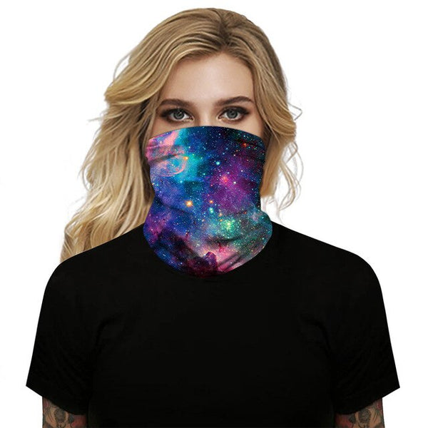 Breathable Hiking Scarf Multi Style Digital Printed kerchief Men Women Sports Neck Scarves Outdoor Cycling Bandanas Headwear