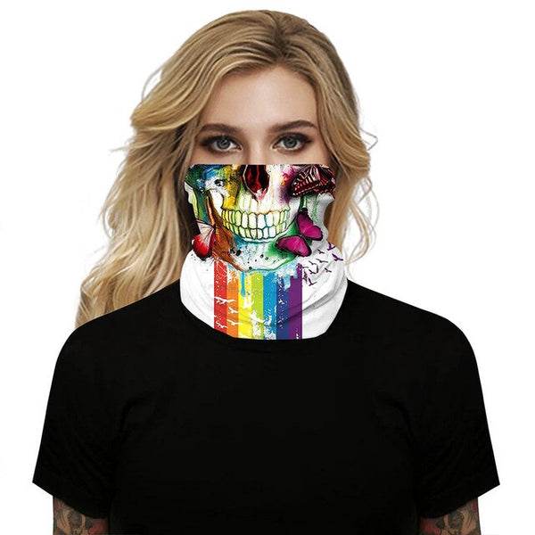 Breathable Hiking Scarf Multi Style Digital Printed kerchief Men Women Sports Neck Scarves Outdoor Cycling Bandanas Headwear