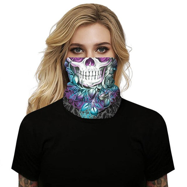 Breathable Hiking Scarf Multi Style Digital Printed kerchief Men Women Sports Neck Scarves Outdoor Cycling Bandanas Headwear