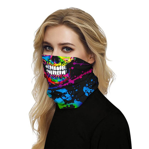 Breathable Hiking Scarf Multi Style Digital Printed kerchief Men Women Sports Neck Scarves Outdoor Cycling Bandanas Headwear